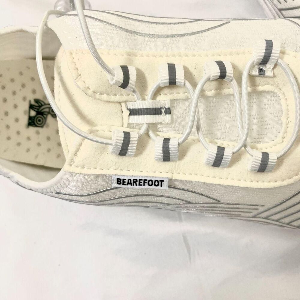 NEW Bearfoot Clouders White barefoot shoes wide toe box flexible sole US 10 MENS - Picture 2 of 6